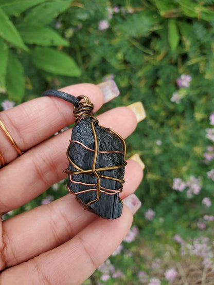 Black Tourmaline Necklace