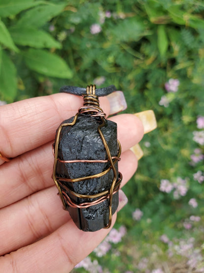 Black Tourmaline Necklace