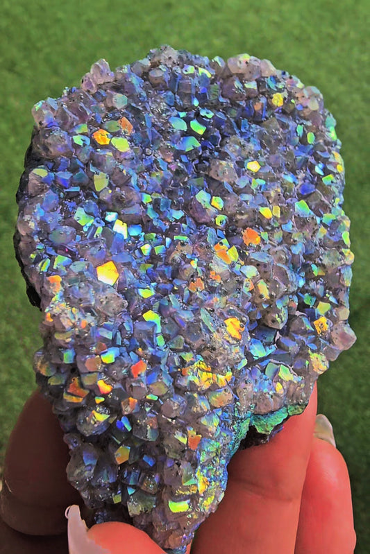 Raw Luminous Aura Quartz
